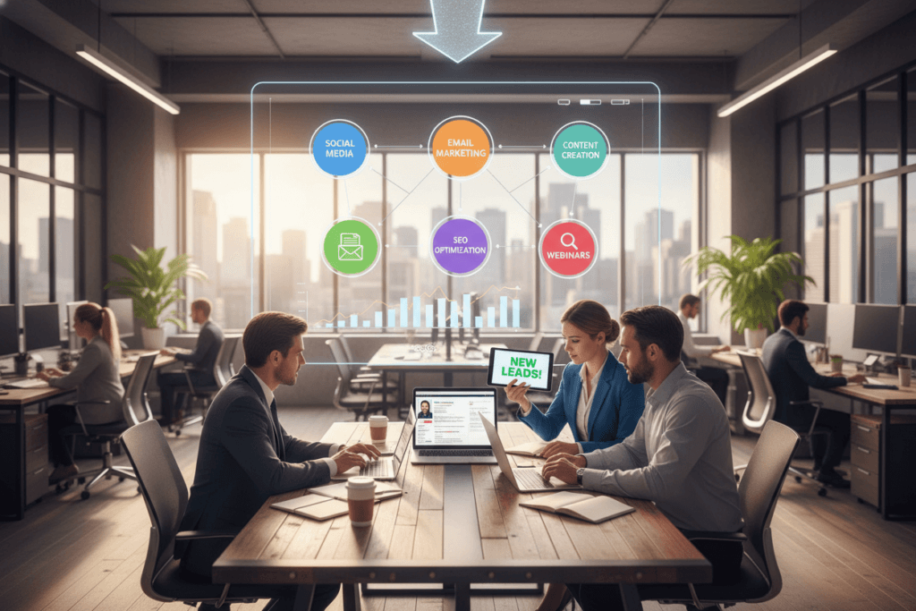 leadgenerierung kanäle