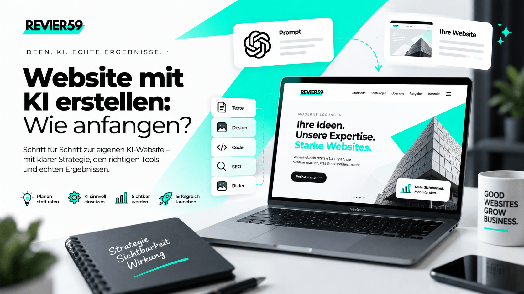 Website mit KI erstellen
